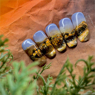 ペルー風ネイル