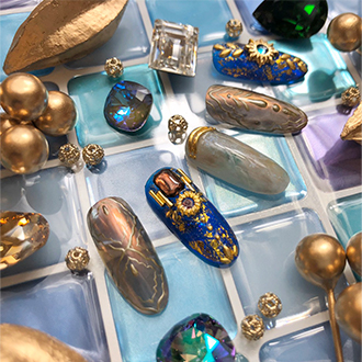 ドバイ風ネイル